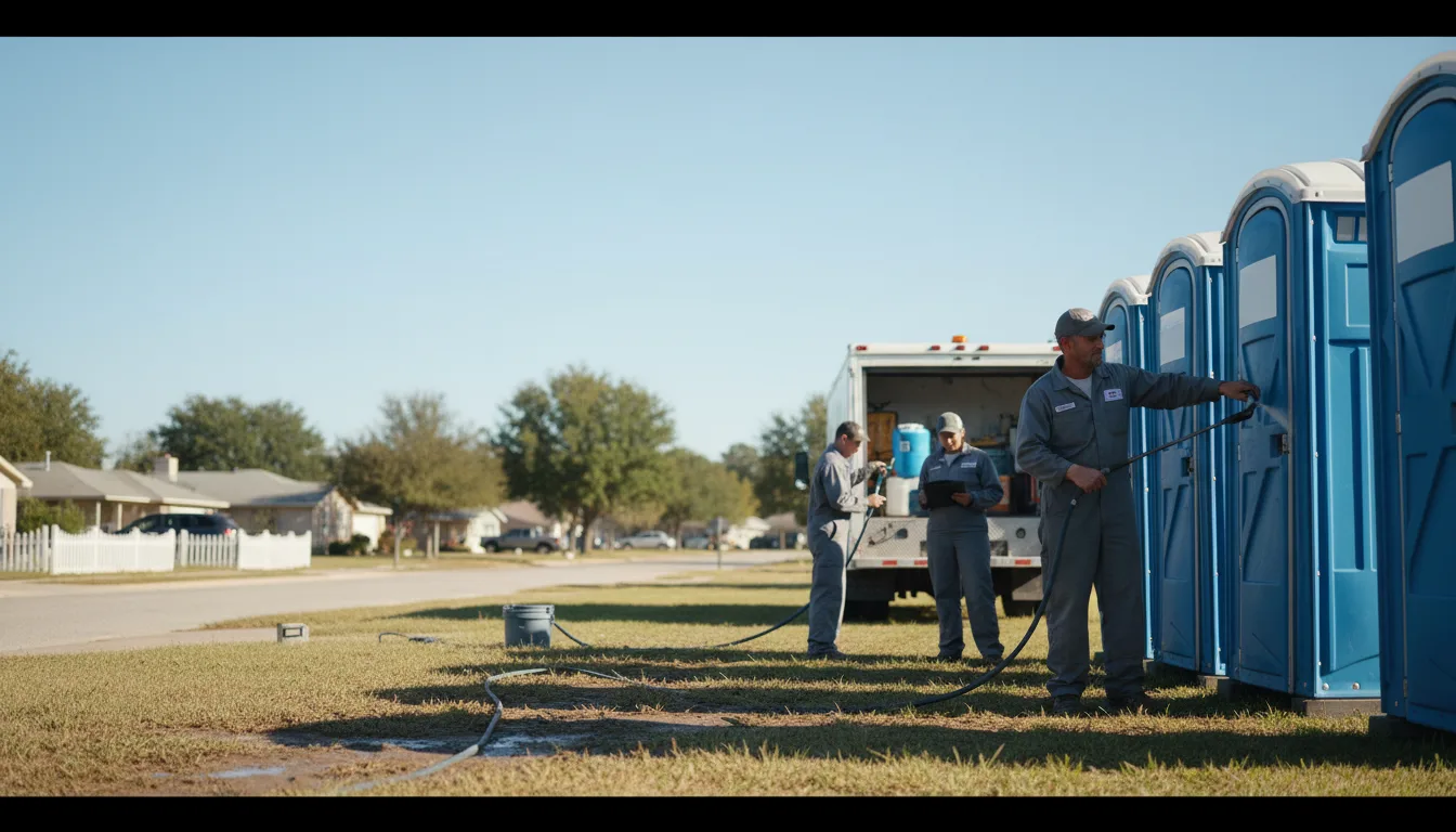 Long-Term Portable Toilet Rental in Whitewater, WI near me